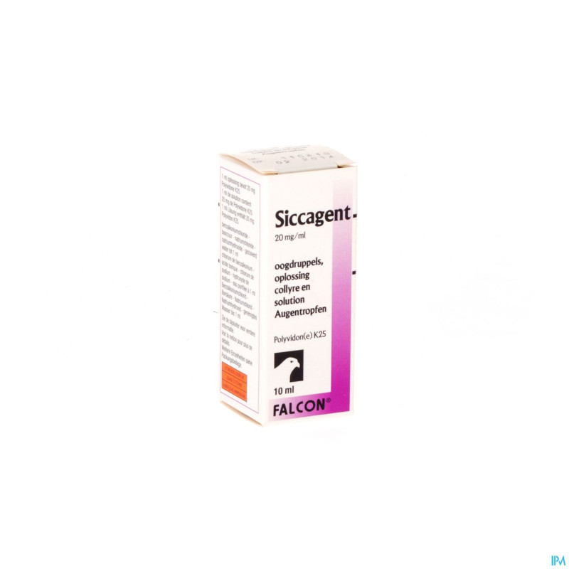 Siccagent larmes artif. 10 ml