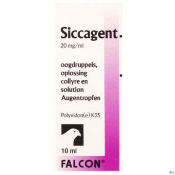 Siccagent larmes artif. 10 ml