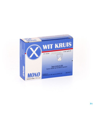 Croix blanche mono pulv. 20