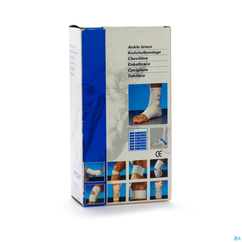 Push brace cheville medium  27,5-30cm 2 r
