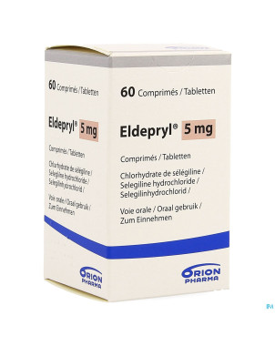 Eldepryl comp 60 x 5 mg