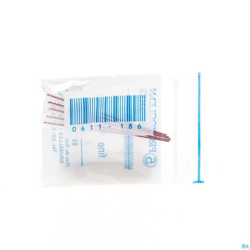 Proxoclean brosse fine 20mm rouge    5 p52