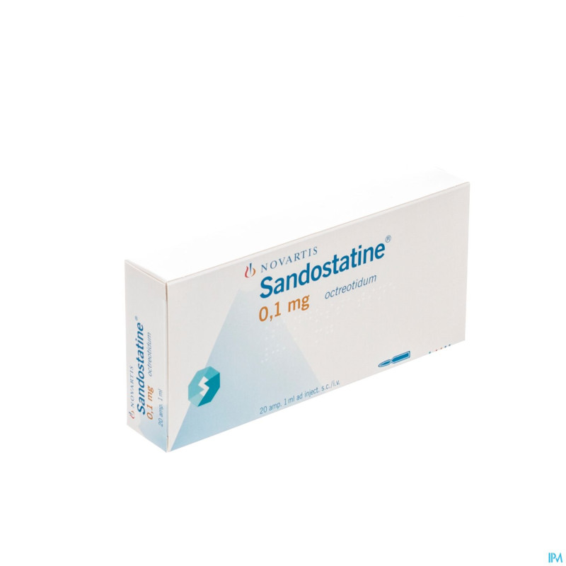 Sandostatine amp s.c. 20x0,1mg/ml