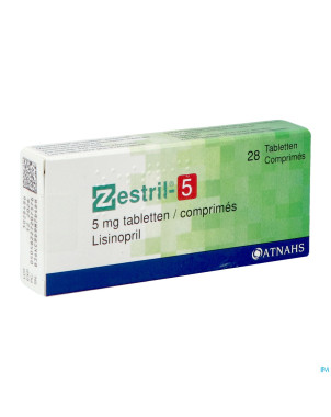 Zestril  5 comp 28x 5mg