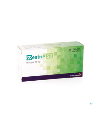 Zestril 20 comp 28x20mg