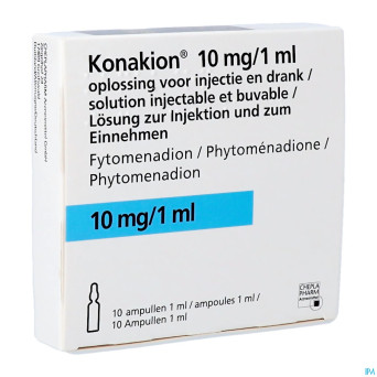 Konakion amp 10 x 1 ml/10 mg
