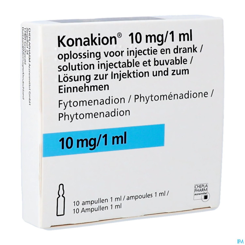 Konakion amp 10 x 1 ml/10 mg
