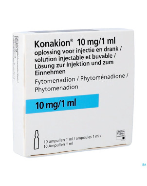 Konakion amp 10 x 1 ml/10 mg