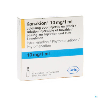 Konakion amp 10 x 1 ml/10 mg