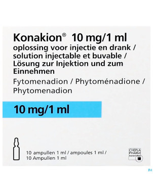 Konakion amp 10 x 1 ml/10 mg