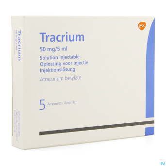 Tracrium amp iv 50mg 5x5ml