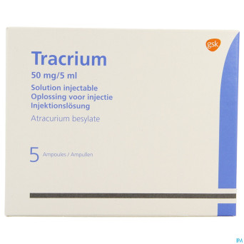 Tracrium amp iv 50mg 5x5ml
