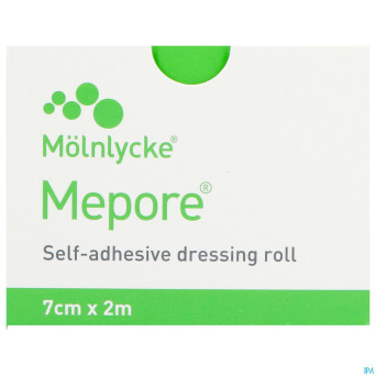 Mepore n/st pans  7cmx2m rol 332080