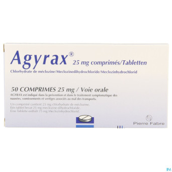 Agyrax 25mg comp  50