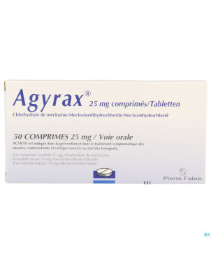 Agyrax 25mg comp  50