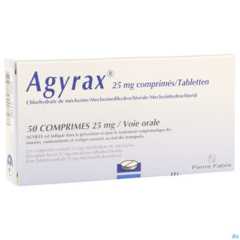 Agyrax 25mg comp  50
