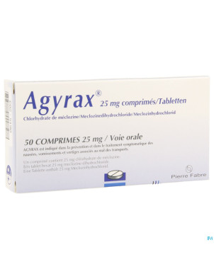 Agyrax 25mg comp  50