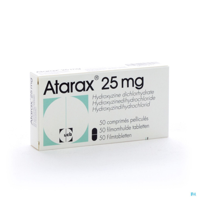 Atarax 25 mg comp pell 50 x 25 mg