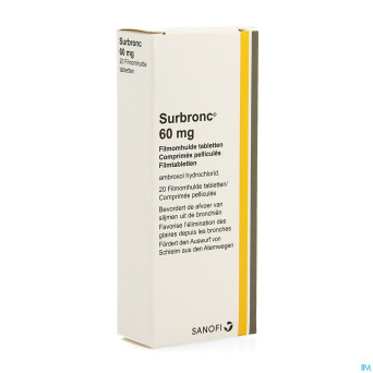 Surbronc comp sec 20x60mg