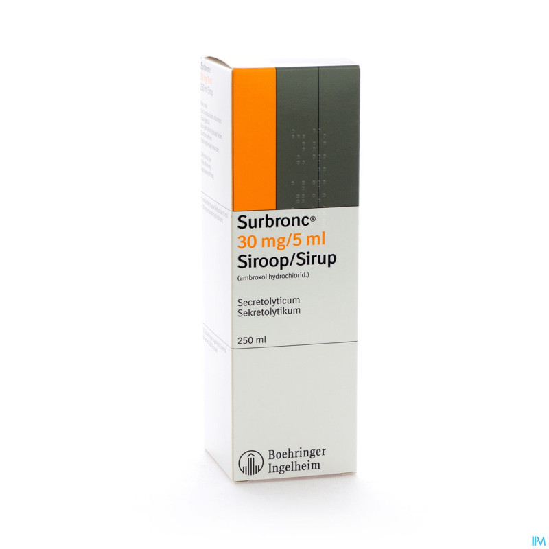 Surbronc sir 250ml 30mg/5ml