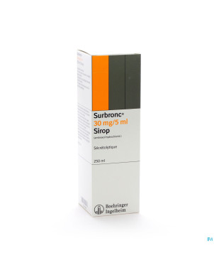 Surbronc sir 250ml 30mg/5ml