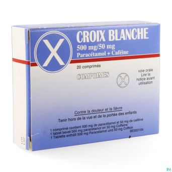 Croix blanche comp. 20