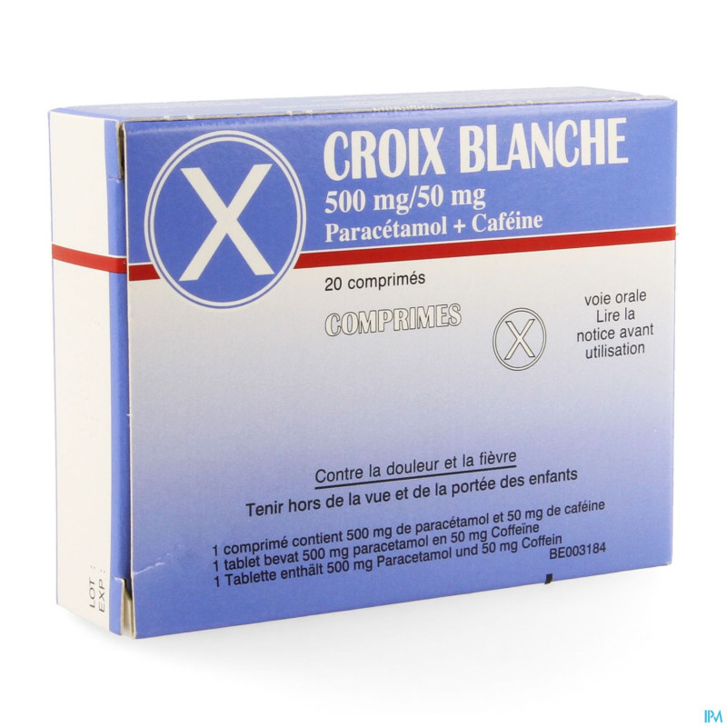 Croix blanche comp. 20