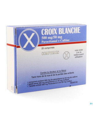 Croix blanche comp. 20