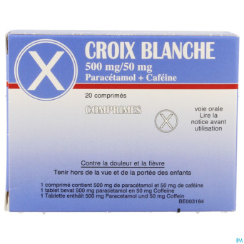 Croix blanche comp. 20