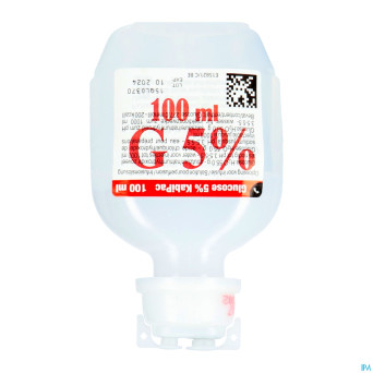 Fresenius kabipac glucose  5%  1 x  100 ml sac