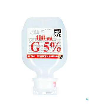 Fresenius kabipac glucose  5%  1 x  100 ml sac