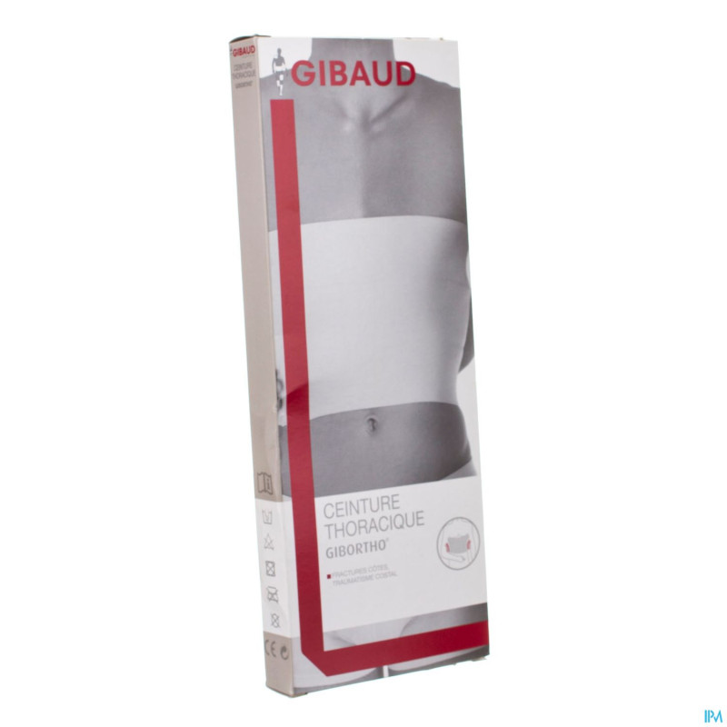 Gibaud ceinture thorax homme h24 elast vel.t1 6098