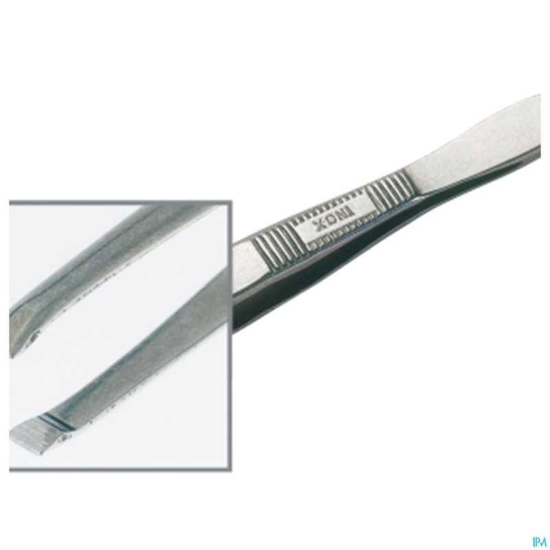 Marque v pince epiler carre