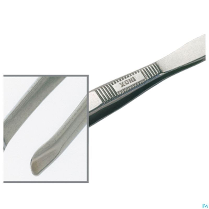 Marque v pince epiler rond