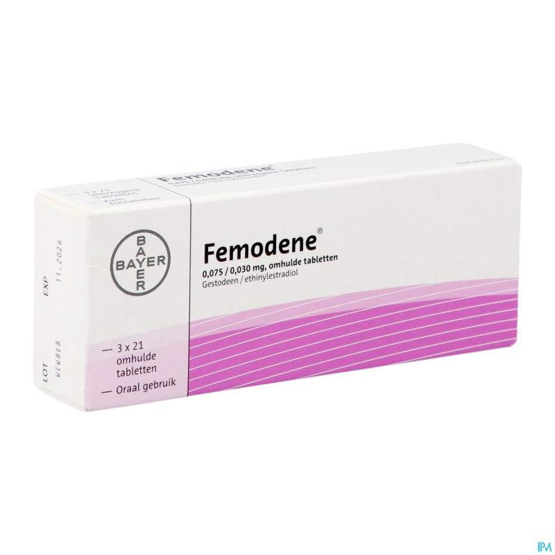 Femodene drag  3 x 21