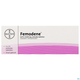 Femodene drag  3 x 21