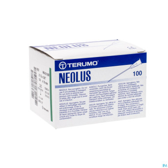 Terumo aiguille neolus 21g 5/8 rb vert    100