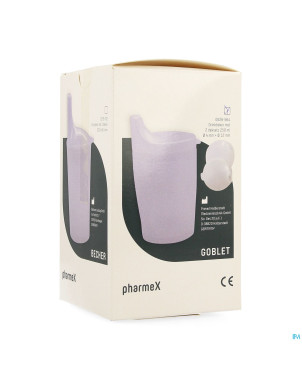 Pharmex gobelet nylon set  + 2 couvercles