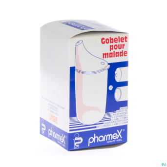 Pharmex gobelet nylon set  + 2 couvercles