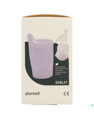 Pharmex gobelet nylon set  + 2 couvercles