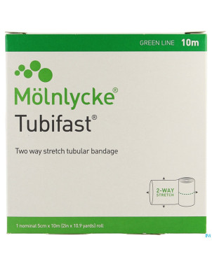 Tubifast vert    5,00cmx10m 1 2436