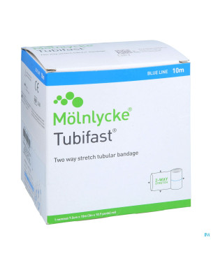 Tubifast bleu    7,50cmx10m 1 2438