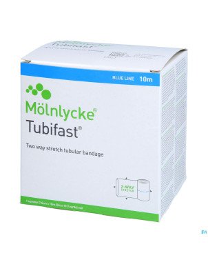 Tubifast bleu    7,50cmx10m 1 2438