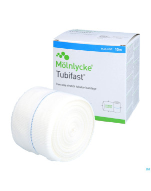 Tubifast bleu    7,50cmx10m 1 2438