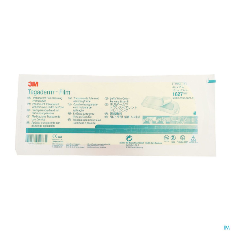Tegaderm 3m transp    10x25cm 1 1627