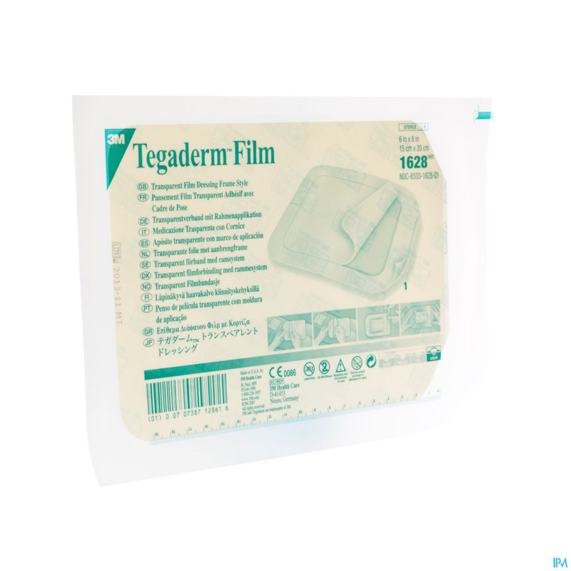 Tegaderm 3m transp    15x20cm 1 1628