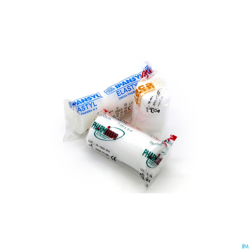Ipansyl elastyl bande de gaze elast  5cmx4m  1