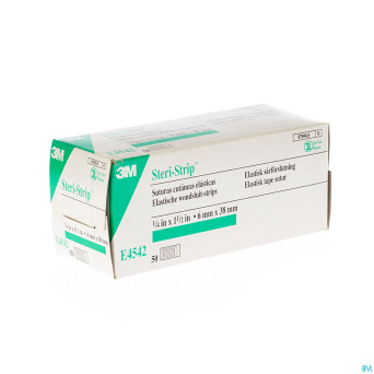 Steri-strip 3m elastic    6mmx 38mm 50 4542