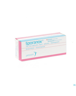 Sporanox caps  4x100mg
