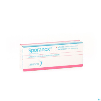 Sporanox caps  4x100mg